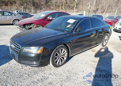 2012 Audi A8 4.2 из США, поврежденный, VIN WAUAVAFD0CN003619